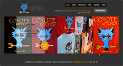 Desktop Screenshot of coyotekitchen.com